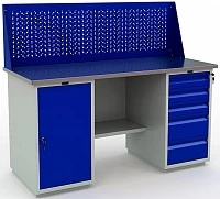 Верстак Практик Profi WT160.WD1/WD5.010 (Верстак Практик WB 160Sh + WD1 + WD5 + WS)