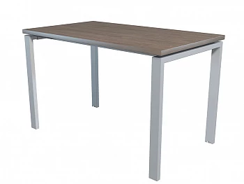 Стол офисный NT 120X70 темный орех/серый